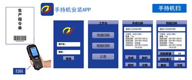 訊鵬RFID手持安卓終端與MES系統 優化工廠生產管理的無線數據采集方案
